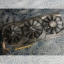 Видеокарта rx580 8gb asus rog strix