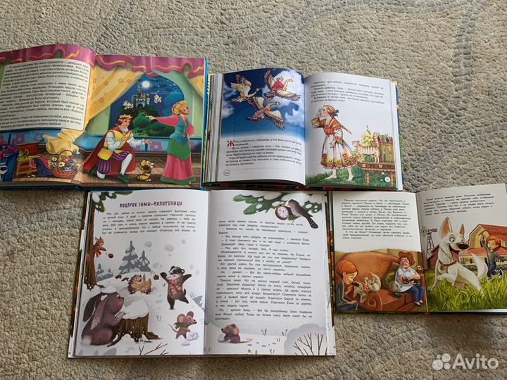Детские книги много