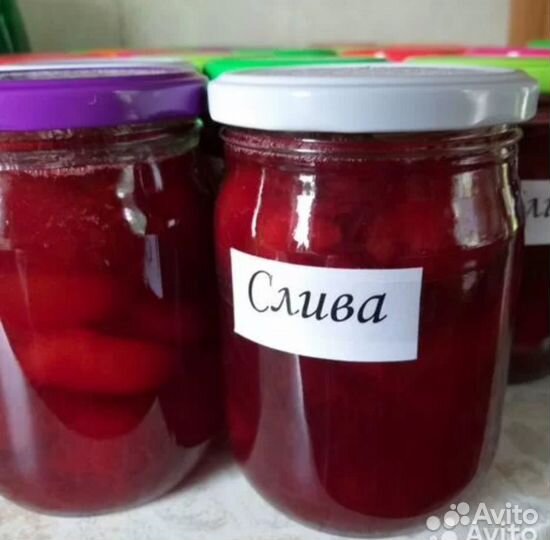 Домашнее варенье груша, слива, абрикос, инжир