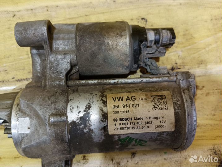 Стартер Audi A4 B9 2015 Ауди а 4