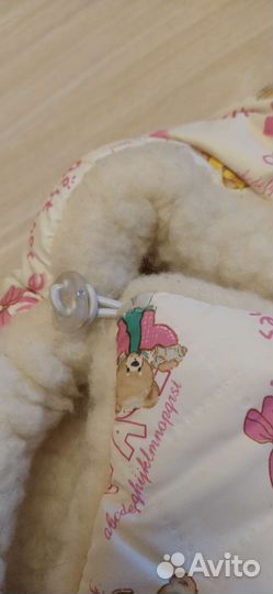 Конверт зимний на овчине