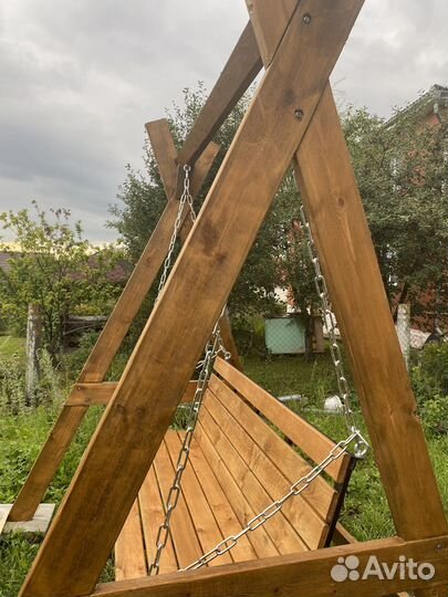Бани,садовые качели