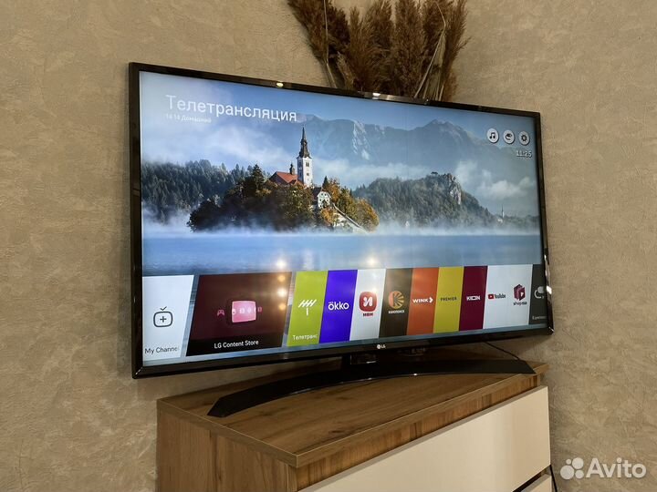 Lg 43д 4к умный смарт телевизор ultra hd