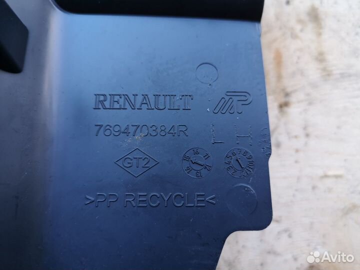 Накладка задняя для Renault Sandero Logan 2