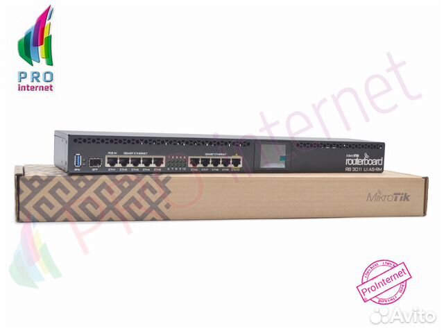 Маршрутизатор MikroTik RB3011UiAS-RM