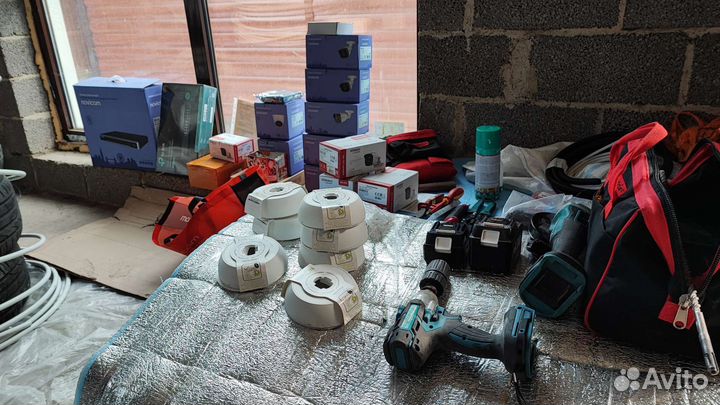 Установка видеонаблюдения