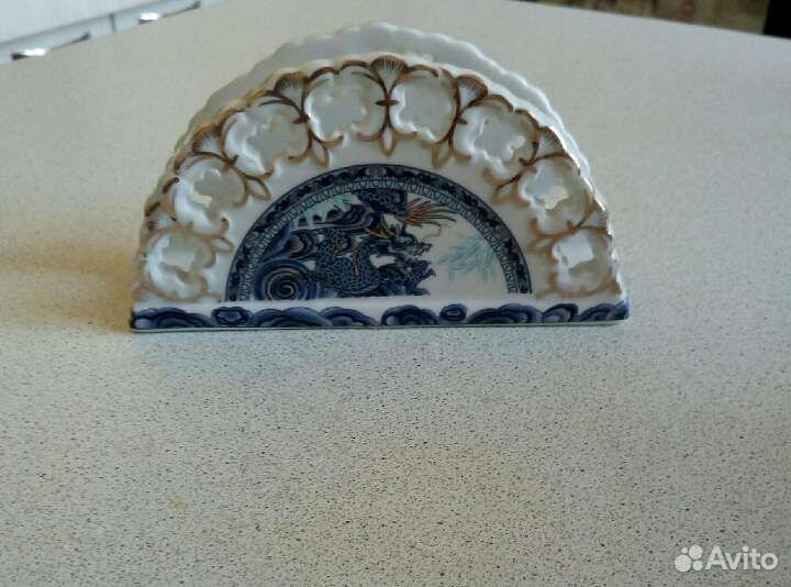 Салфетница вазочка фарфор