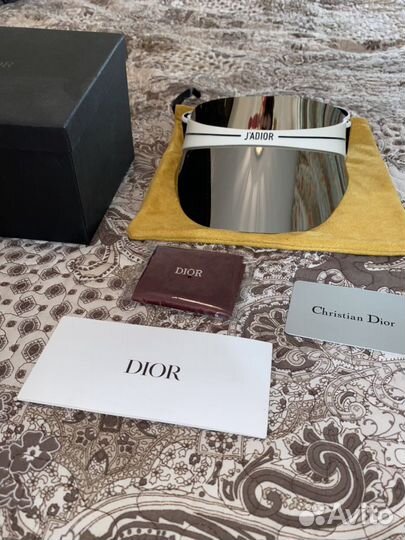 Фирменный козырёк от солнца Cristian Dior J’adior