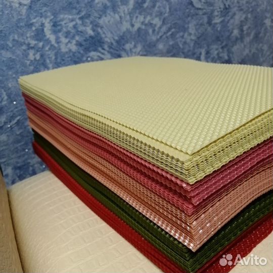 Цветная вощина для создания свечей