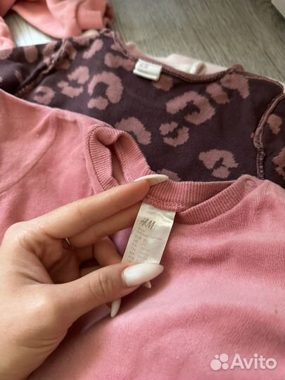 Вещи пакетом на девочку 92 98 zara hm