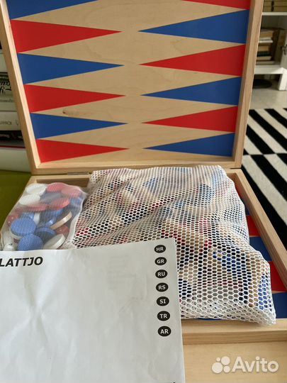 Шахматы нарды шашки и другие игры Lattjo IKEA