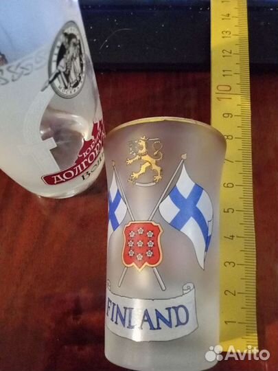 Стопка 2 шт. Долгорукий и Финляндия