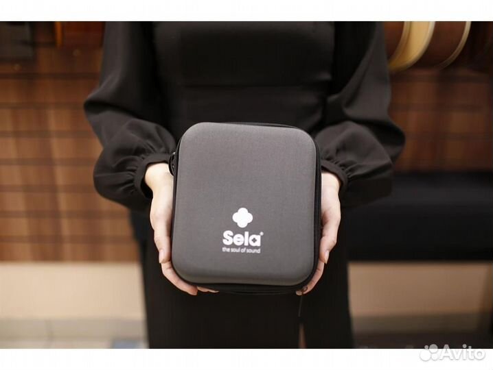 Sela SE-240 - Калимба 10 язычков, красное дерево