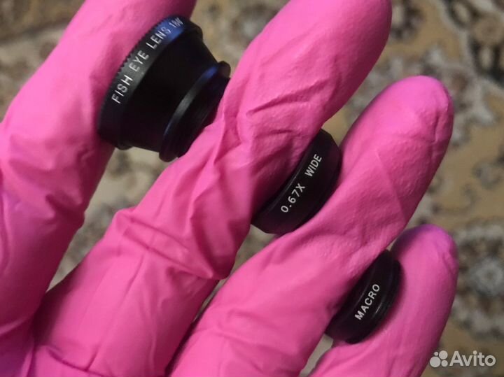 Объективы для смартфона (прищепка)