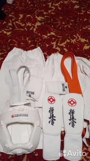 Кимоно для каратэ детское на рост 128см