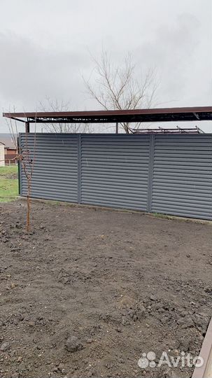 Забор жалюзи новый