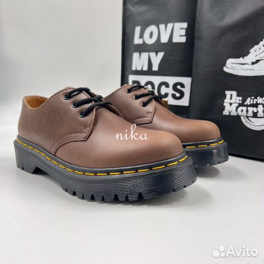 Dr martens полуботинки 1461 (средняя подошва)