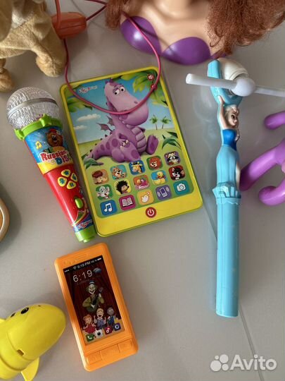 Развивающие музыкальные игрушки пакетом