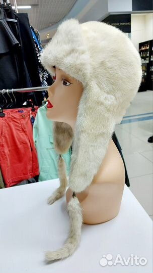 Норковая шапка женская