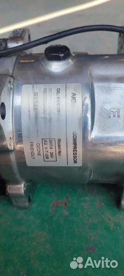 Компрессор для автокондиционера 5H14 24V A2 V-T-OR
