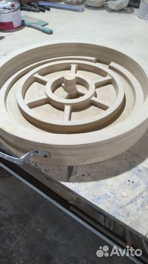 Раскрой мдф, фанеры на станке с чпу