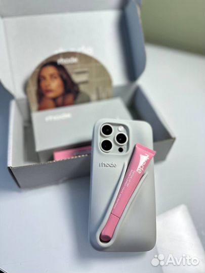 Rhode lip case и lip tind чехлы и бальзамы для губ