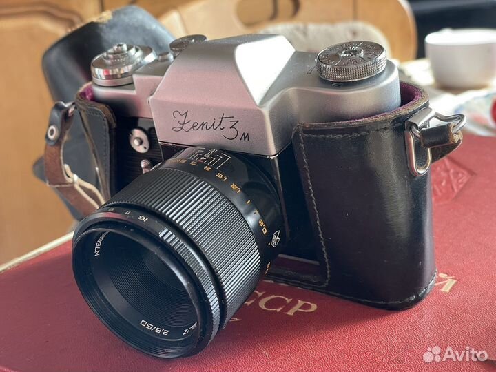 Плёночный фотоаппарат зинит 3м
