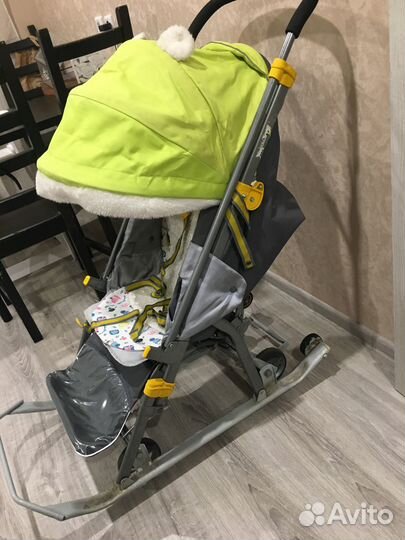 Санки коляска nika