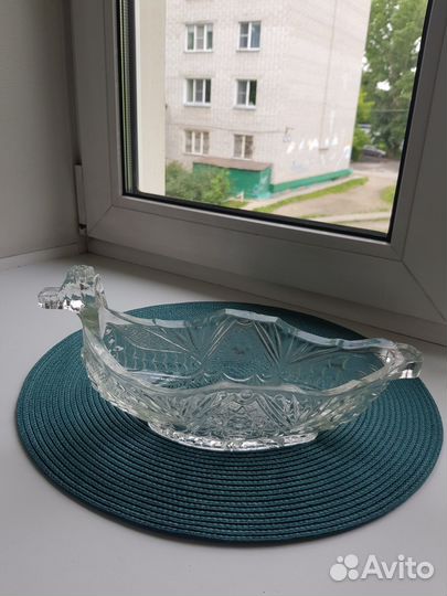 Хрустальная ваза