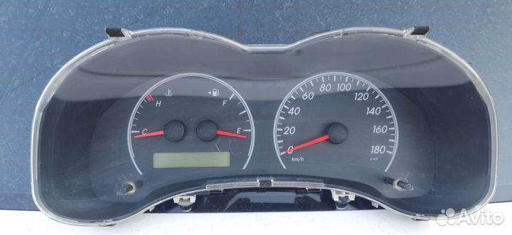 Табло на Toyota Corolla Axio