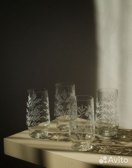 Кувшин и стаканы СССР