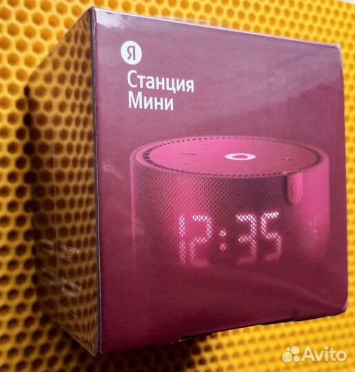 Яндекс Станция Мини 2 с Алисой с Часами