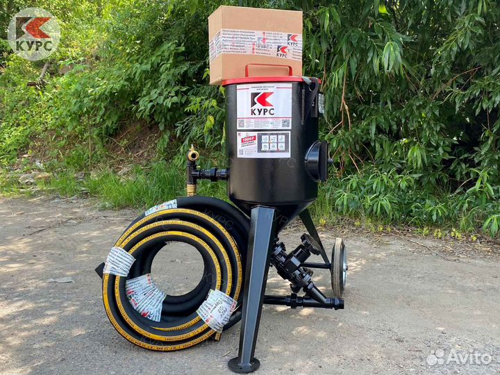 Пескоструйный аппарат, который работает