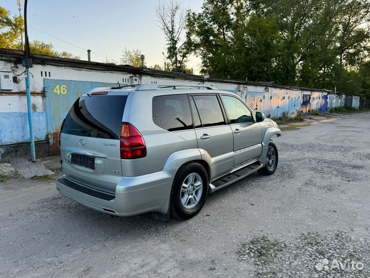 Lexus GX 4.7 AT, 2004, битый, 250 000 км