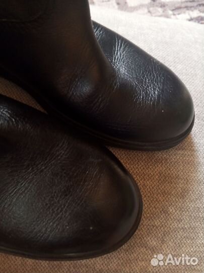 Полу сапожки кожаные мужские новые ленвест