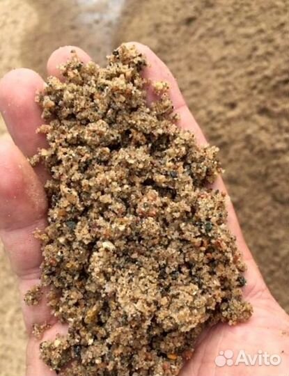 Песок крупномодульный