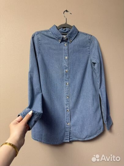 Рубашка джинсовая ASOS