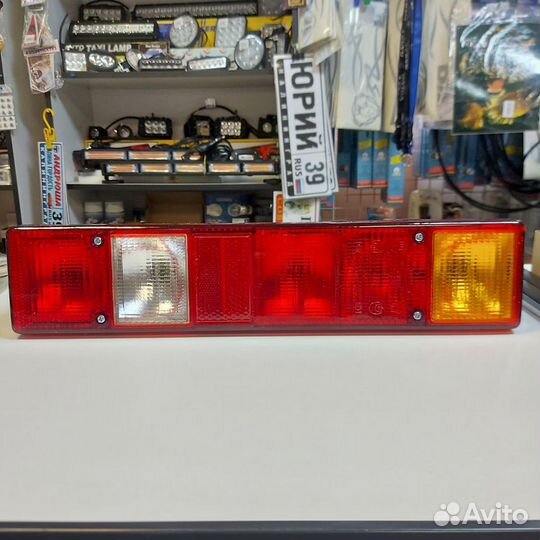 Фонарь задний Газель (тент) с кабелем 171-222