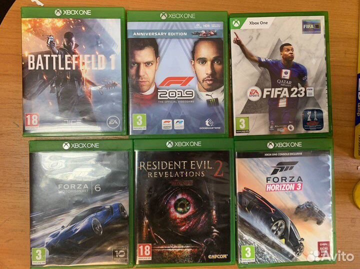 Игры на xbox One, Xbox 360 на дисках