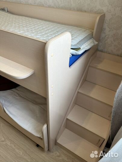 Детская кроватка двухярусная бу