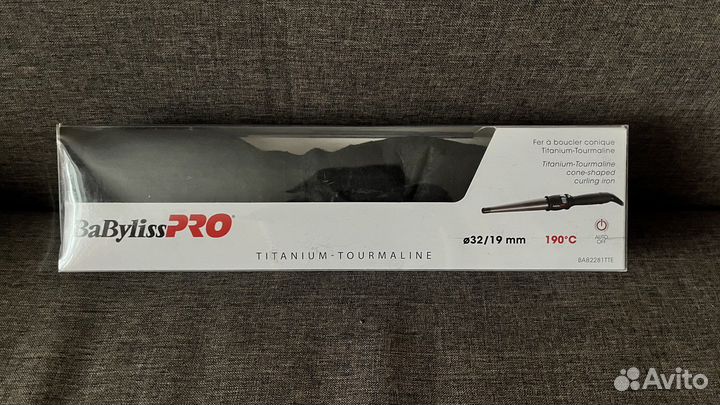 Конусная плойка babyliss pro 19-32 мм (bab2281tte)