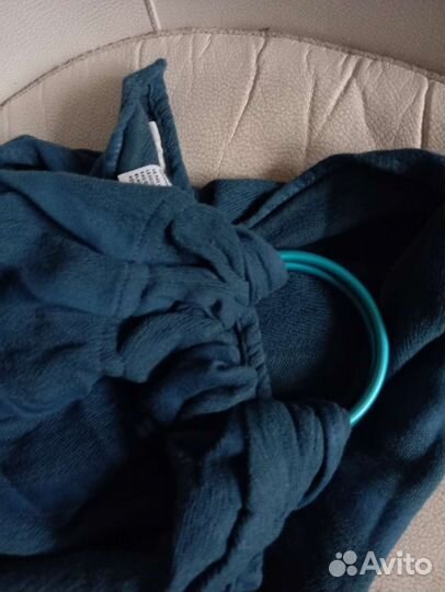 Слинг с кольцами дидимос, с шёлком