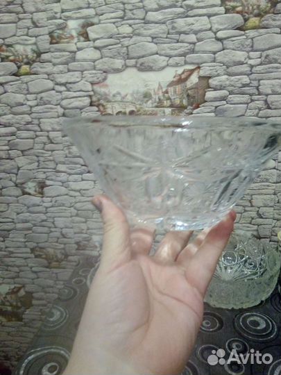 Хрустальная салатница