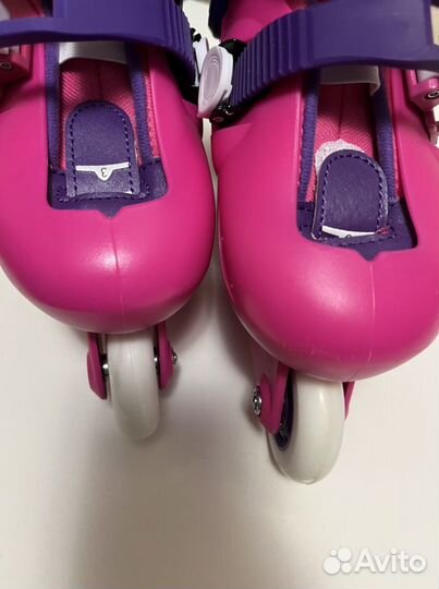 Ролики для девочки oxelo 28-30 и защита S