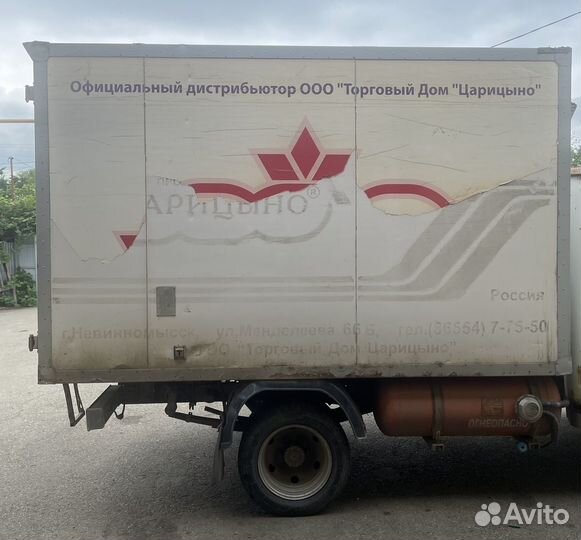 Будка с рефрижератором Газель