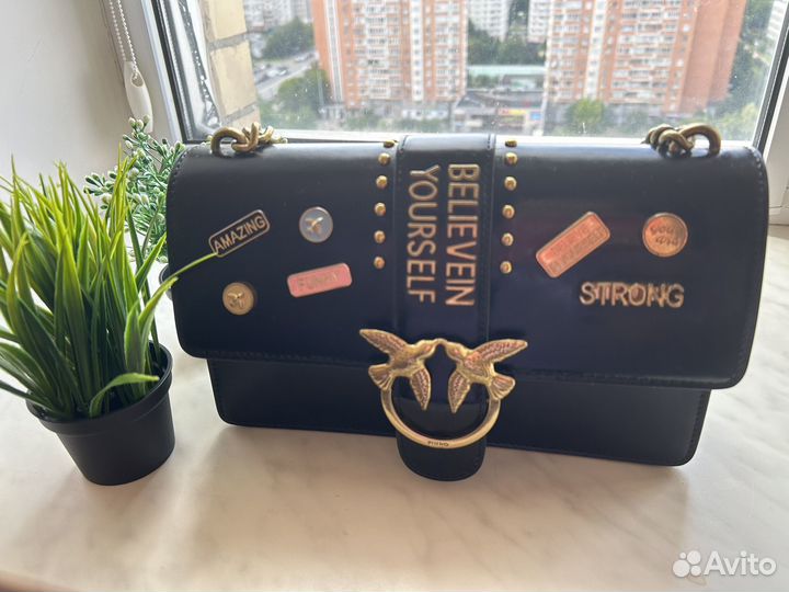 Сумка pinko черная