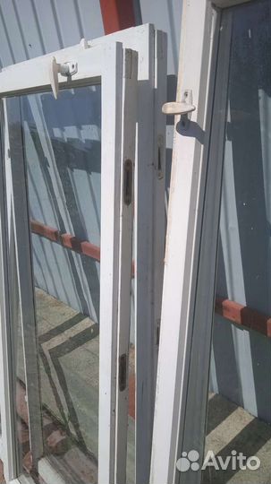 Окна деревянные со стеклом бу