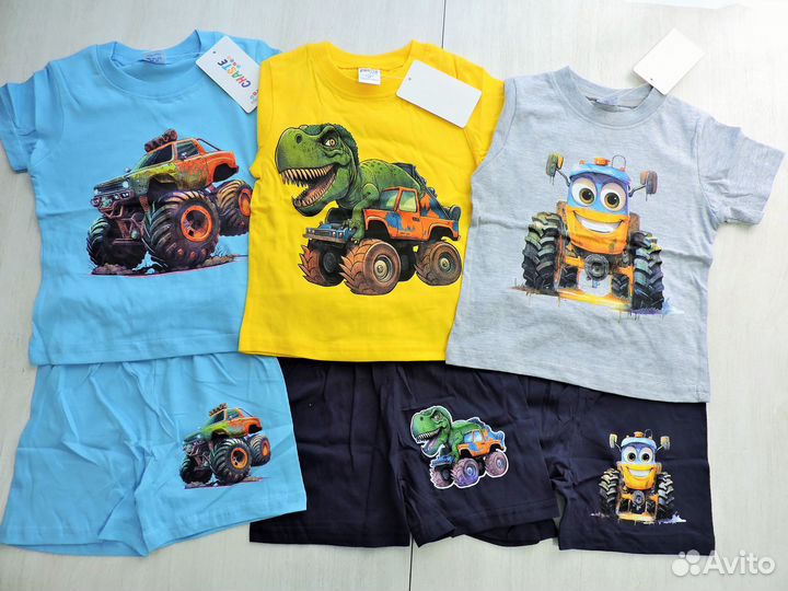 Костюмы летние для мальчиков