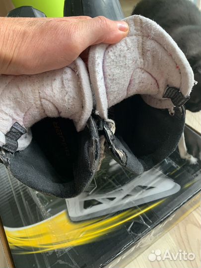 Хоккейные коньки bauer вратаря