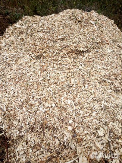 Щепа для мульчи